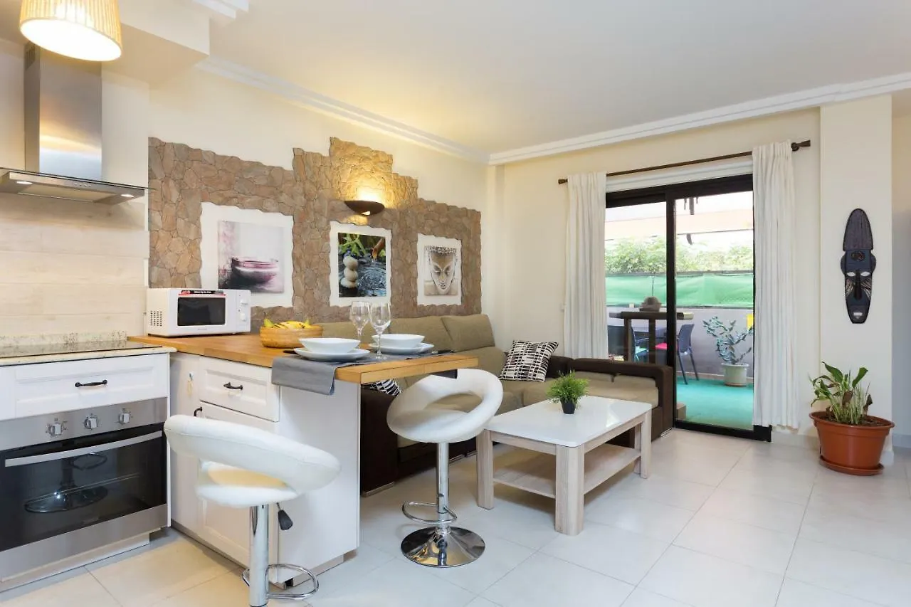 アパート Casa Maya Adeje Tenerife Sur Pool And Terrace アデヘ スペイン